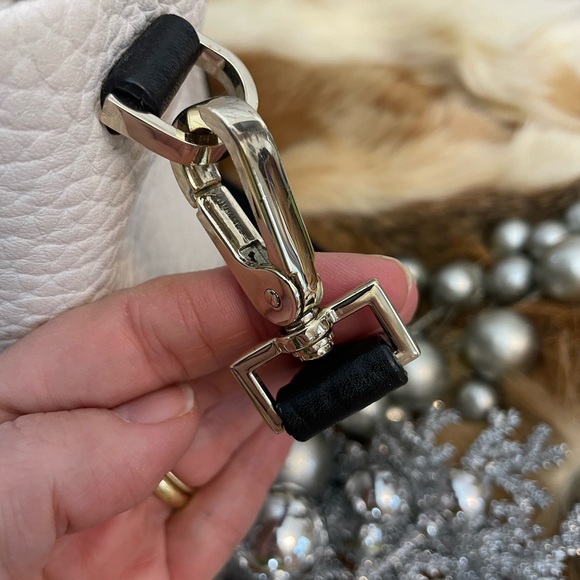 Kate Spade Royal Blue and White Large Pebbled Leather Shoulder Bag—GORGEOUS - Picture 6 of 12